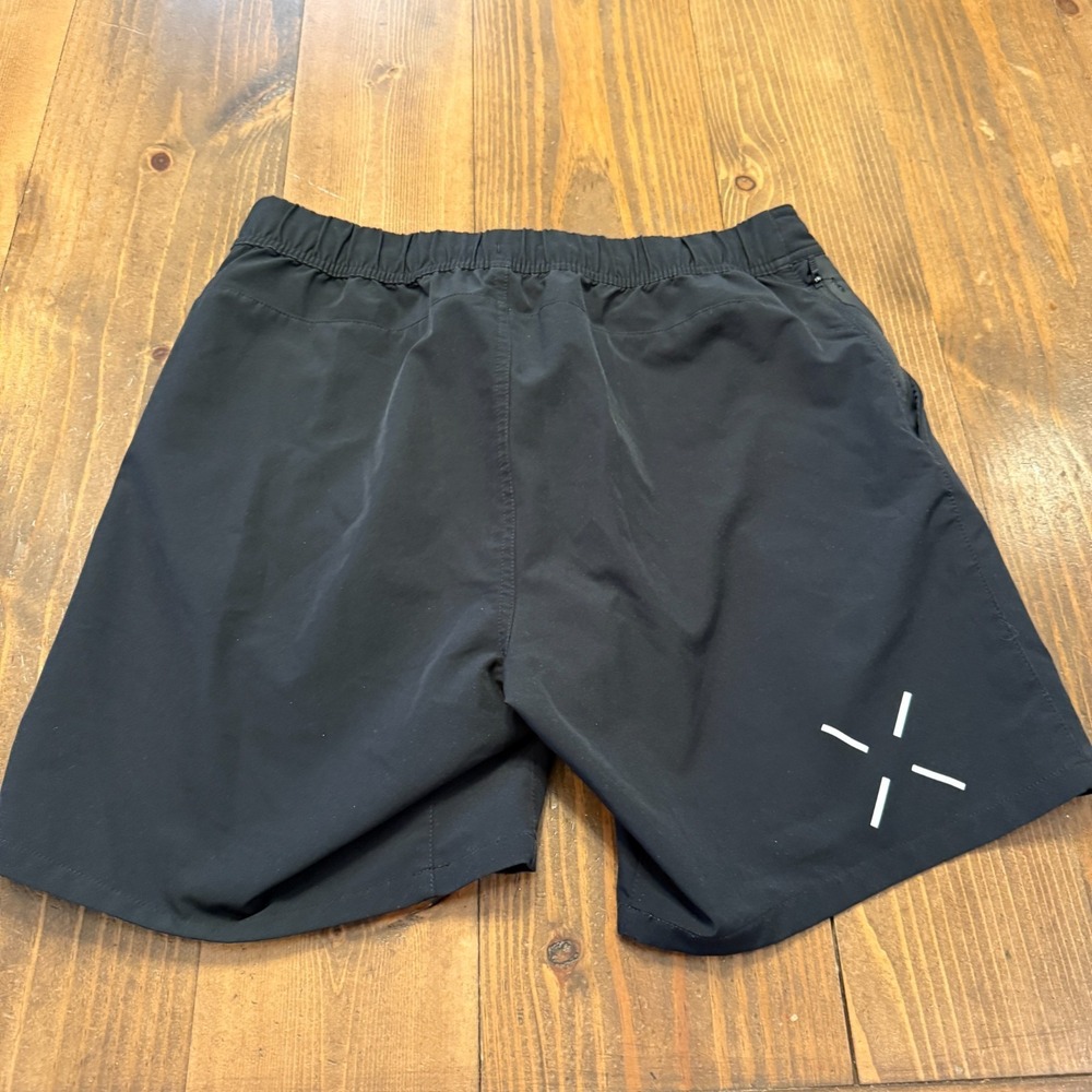 Ten Thousand The Foundation Short 7" Shorts Men Medium Black Unlined Gym Workout - Picture 5 of 6